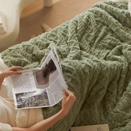 Winter blanket for bed cozy warmth
