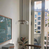 Pendant Light In Brass And Glass Finish - OroDwell