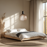 Wood Cage Pendant Light Final Angle