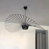 Black ceiling lamp for entryway