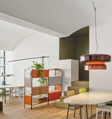 Blown Glass Pendant Light for Living Space