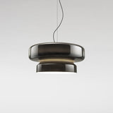 Sculptural Glass Pendant Light for Dining Room