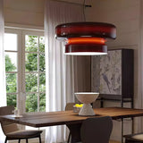 Sculptural Glass Pendant Light for Dining Spaces
