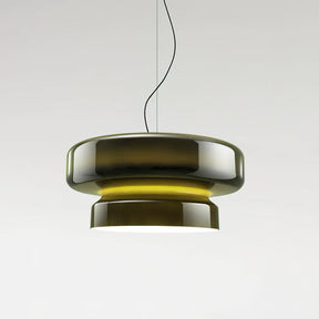 Blown Glass Pendant Light for Creative Workspace Decor