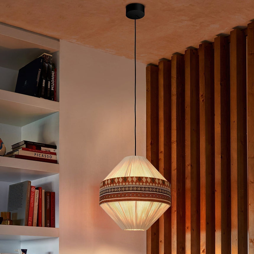 Pendant Light Installed In Bedroom Setting - OroDwell