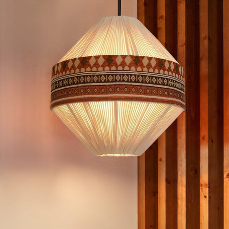 Astraea Boho Fringe Pendant Light – Hero View - OroDwell