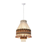 Pendant Light Fringe Silhouette Detail View - OroDwell