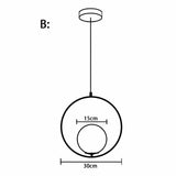 Nordic-Inspired Pendant Light for Kitchen
