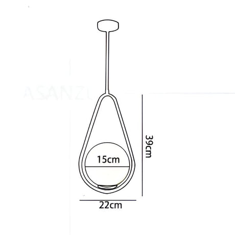 Brass Finish Pendant Light for Contemporary Homes