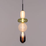 Glass Pendant Light Silhouette Detail View - OroDwell