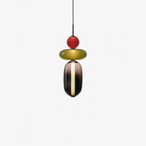 Sugar Glass Pendant Light With Vibrant Design - OroDwell