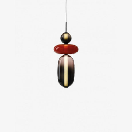 LumaWisp Glass Pendant Light Close-Up Detail - OroDwell