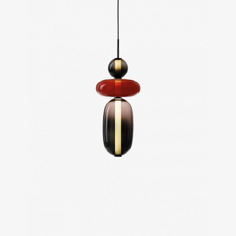 LumaWisp Glass Pendant Light Close-Up Detail - OroDwell