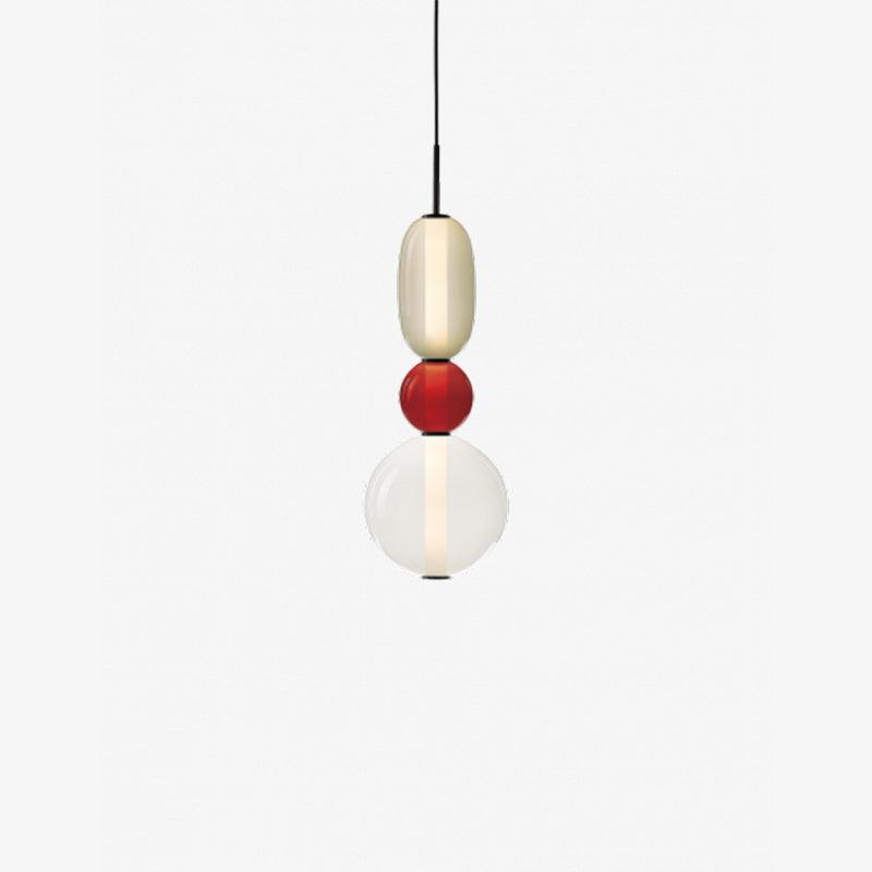 Glass Pendant Light Built-In LED Detail View - OroDwell