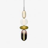Glass Pendant Light Built-In LED Detail View - OroDwell