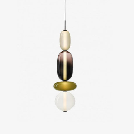 Glass Pendant Light Shade Close-Up - OroDwell