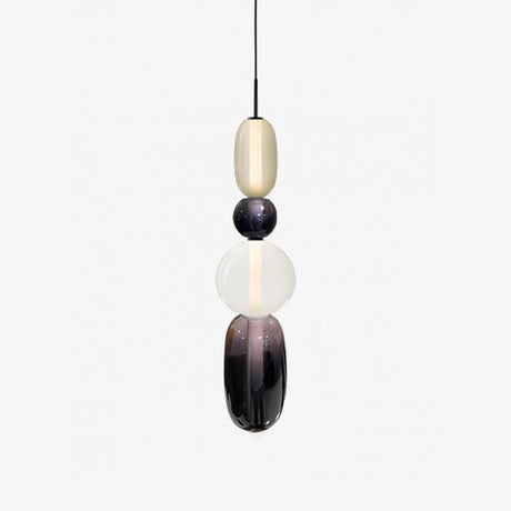 LumaWisp Sugar Glass Pendant Light for Warm Ambience - OpalDwell