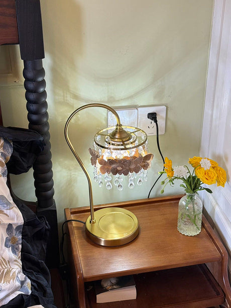 LED Crystal Table Lamp for Living Room Accent