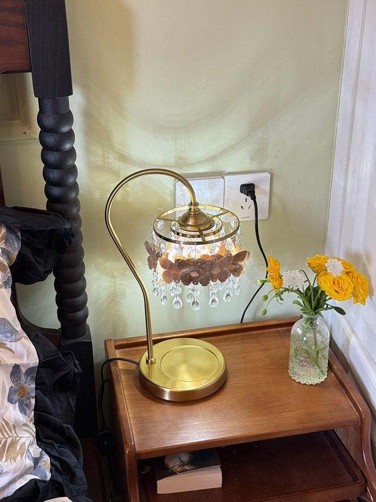 LED Crystal Table Lamp for Living Room Accent
