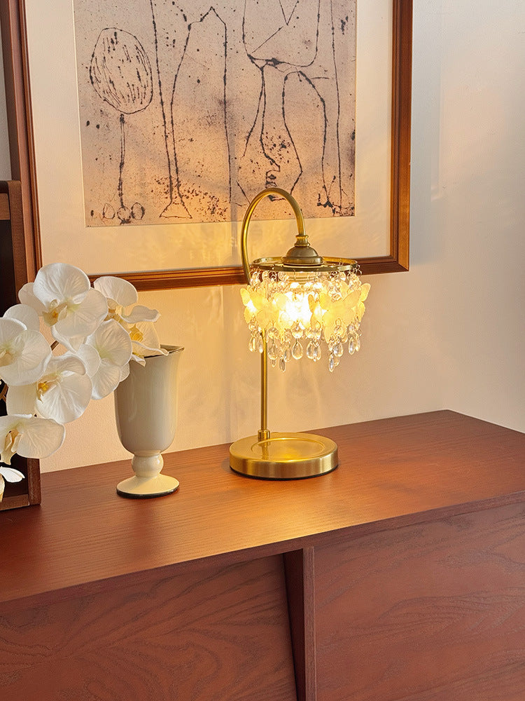 Warm Ambient Table Lamp for Nightstand Decor