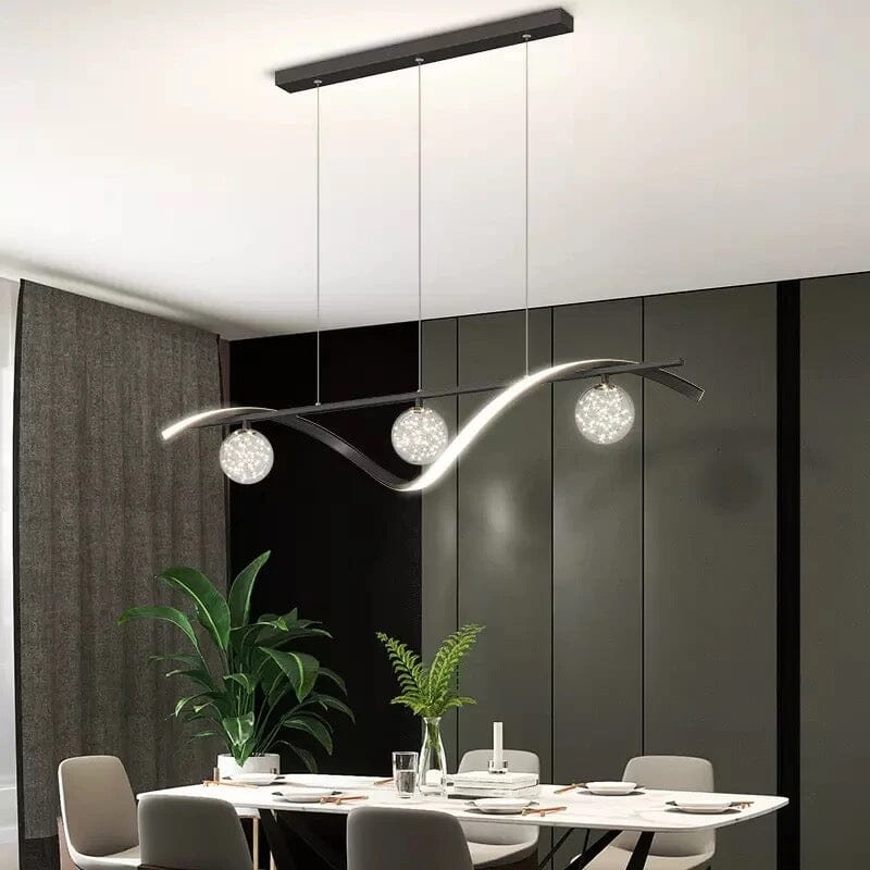 Spiral Chandelier for Living Room