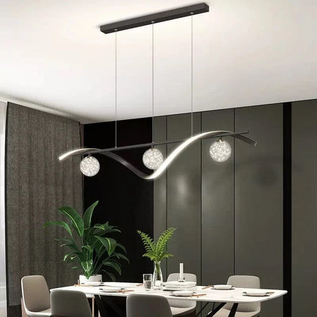 Marcelli Spiral Chandelier for Living Room