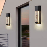 Aluminum outdoor wall lamp for doorway