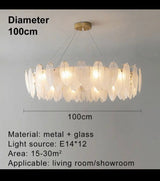 Rose gold crystal chandelier for entryway