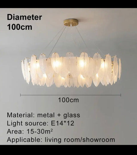 Rose gold crystal chandelier for entryway