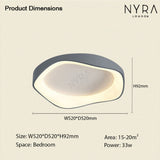 Virelli Ceiling Light Warm White Glow