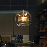 Pendant Light with Aluminum and Glass Finish for Dining Room | OroDwell