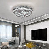 Crystal Tier Chandelier for Dining Room Ceiling