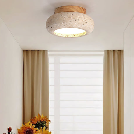 Warm Glow Ceiling Light Ring Form