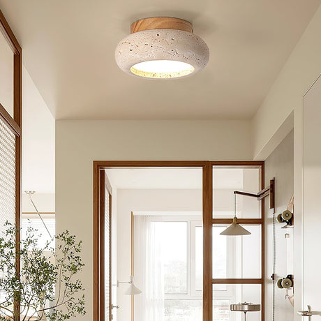 LED Ceiling Light Natural Materials