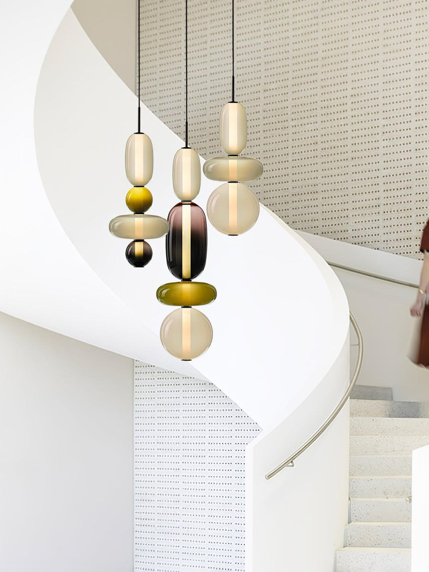Pendant Light Installed In Living Room Setting - OroDwell