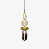 LumaWisp Sugar Glass Pendant Light for Warm Ambience - OpalDwell