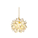 Capiz Pendant Light with Natural Shell Shade