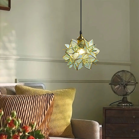 Capiz Shell Pendant Light for Dining Room