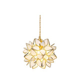 Capiz Pendant Light with Natural Shell Shade