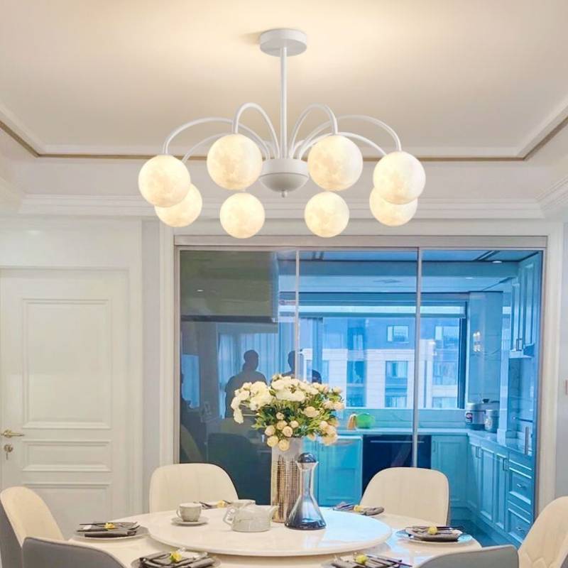 Moon Chandelier for Living Room Decor OpalDwell