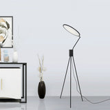 Tripod Floor Lamp Sleek Silhouette Detail