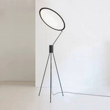 Tripod Floor Lamp Metal and Acrylic Detail