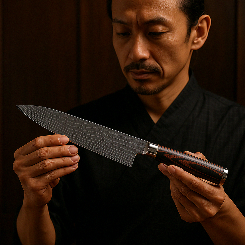Japanese-Inspired Knife Set For Home Chefs - OpalDwell