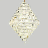 Crystal Chandelier for Stairwell Accent Piece