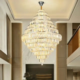 Crystal Chandelier Warm Inviting Glow Design