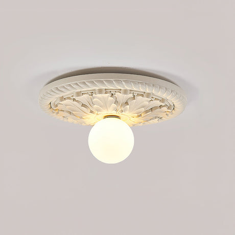 Gold Ceiling Light LED Compatible Design