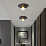 Vintage Style Ceiling Light with Round Silhouette
