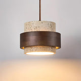 Stone pendant light for dining room