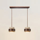 Stone pendant for kitchen island