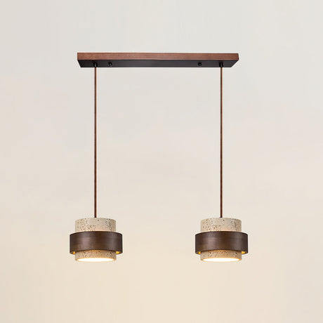 Stone pendant for kitchen island